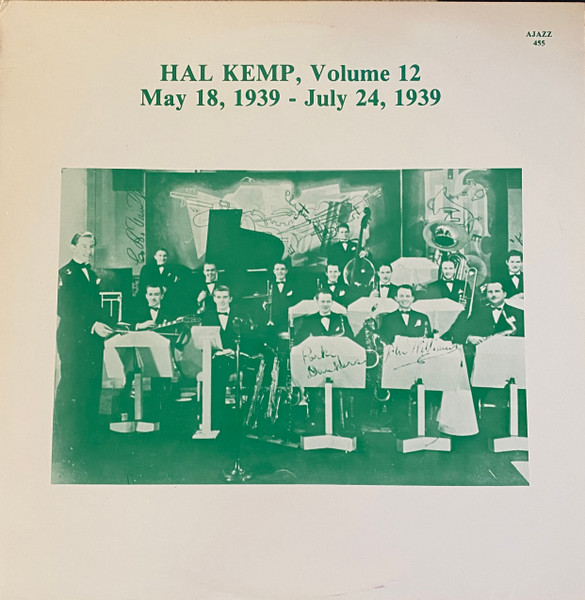 Hal Kemp, Volume 12 May 18, 1939 - July 24, 1939