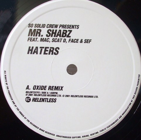 Haters (Oxide Remix)