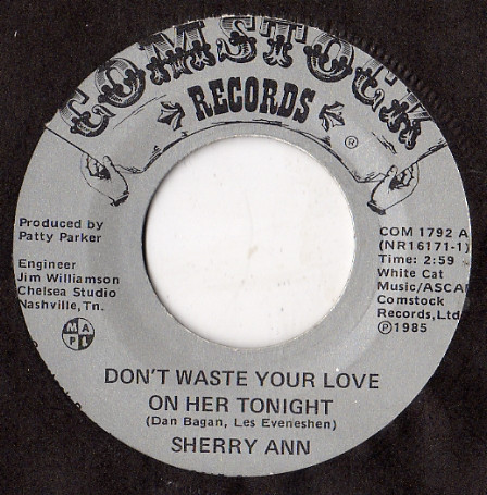 Don't Waste Your Love On Her Tonight