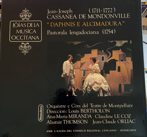 Daphnis C Alcimadure De Jean-Joseph Cassanea De Mondoville