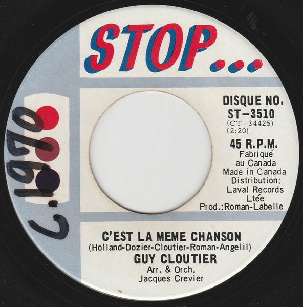 C'Est La Meme Chanson / Tu Es Loin