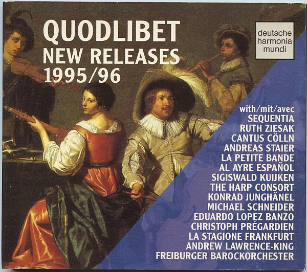 Quodlibet New Releases 1995/96
