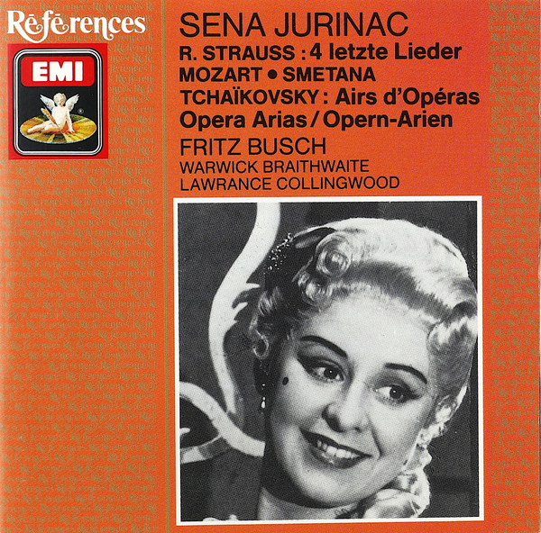 4 Letzte Lieder / Airs D'Opéras = Opera Arias = Opern-Arien
