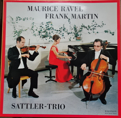 Ravel: Trio Pur Piano, Violon Et Violoncello. Martin: Trio Sur Des Mélodies Populaires Irlandaise