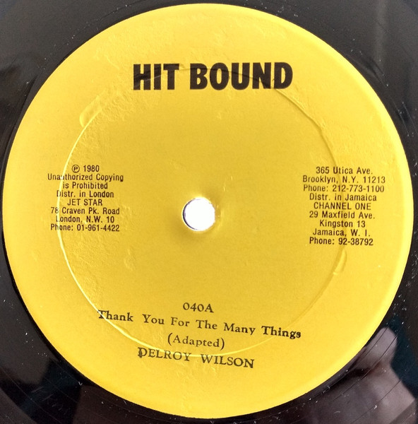 Thank You For The Many Things / Peculiar