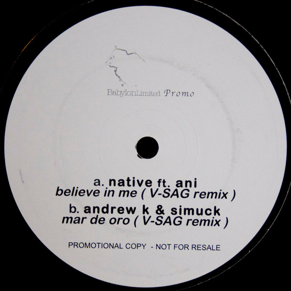 Believe In Me / Mar De Oro (V-SAG Remixes)