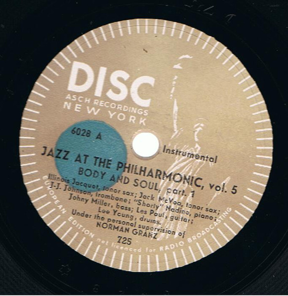 Jazz At The Philharmonic Vol. 5
