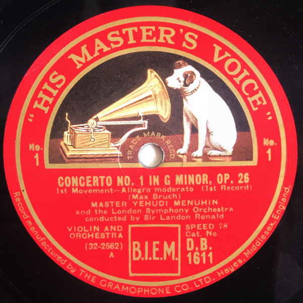 Concerto No. 1 In G Minor, Op. 26