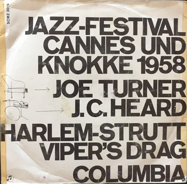 Jazzfestival Cannes Und Knokke 1958