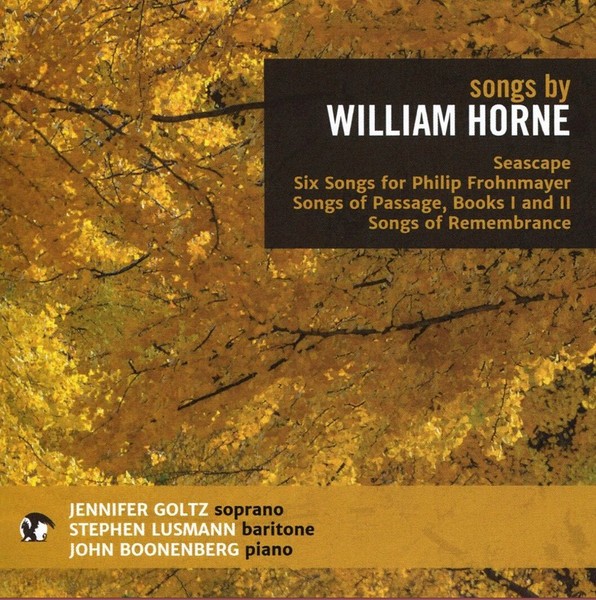 Songs Of William Horne