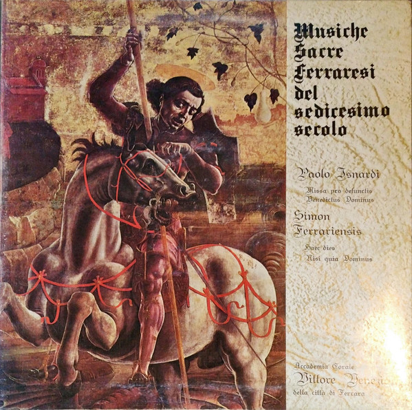 Musiche Sacre Ferraresi Del Sedicesimo Secolo