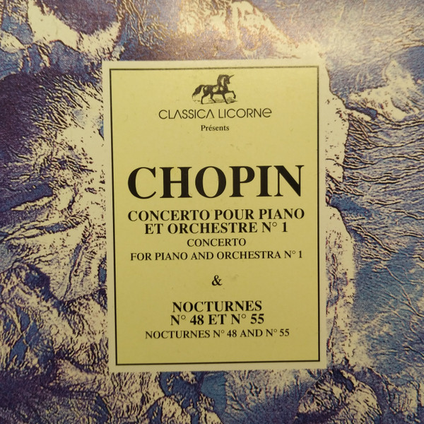 Concerto Pour Piano Et Orchestre Nº 1 / Nocturnes Nº 48 Et Nº 55