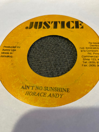 Ain't No Sunshine / Bless You