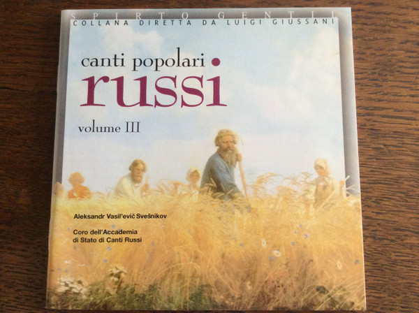 Canti Popolari Russi - Volume III