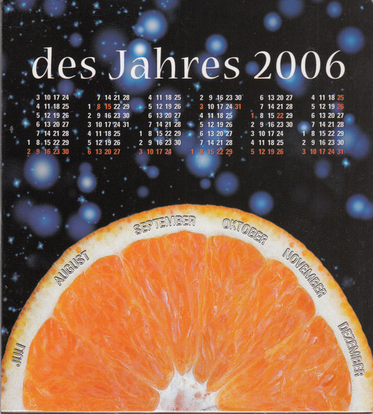 Obst Almanach Des Jahres 2006