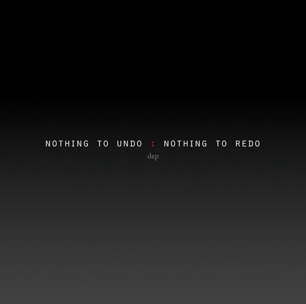 Nothing To Undo : Nothing To Redo