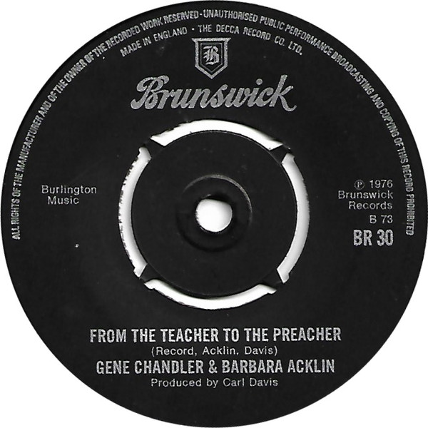 From The Teacher To The Preacher / Little Green Apples