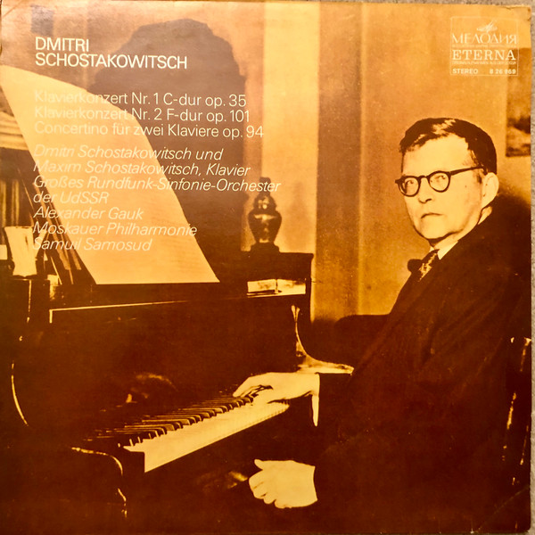 Klavierkonzert Nr. 1 C-Dur Op. 35, Klavierkonzert Nr. 2 F-Dur Op. 101, Concertino Für Zwei Klaviere Op. 94