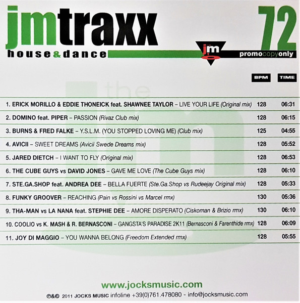 Jm Traxx House & Dance 72