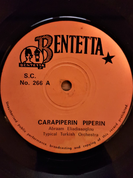 Carapıperın Pıperın / Gelmenden