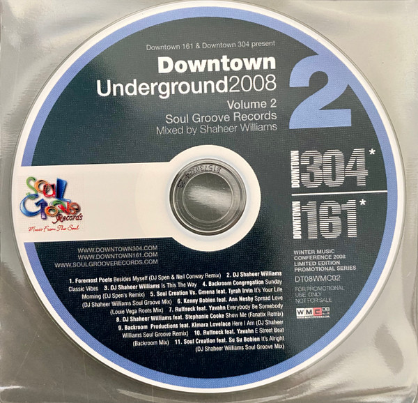 Downtown Underground 2008 Volume 2 (Soul Groove Records)
