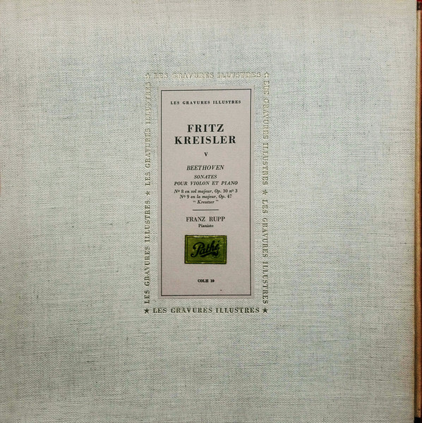V - Beethoven - Sonates Pour Violon Et Piano
