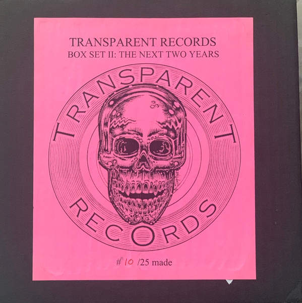 Transparent Records Box Set Ii: The Next Two Years
