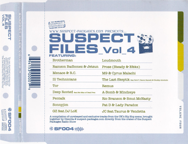 Suspect Files Volume 4