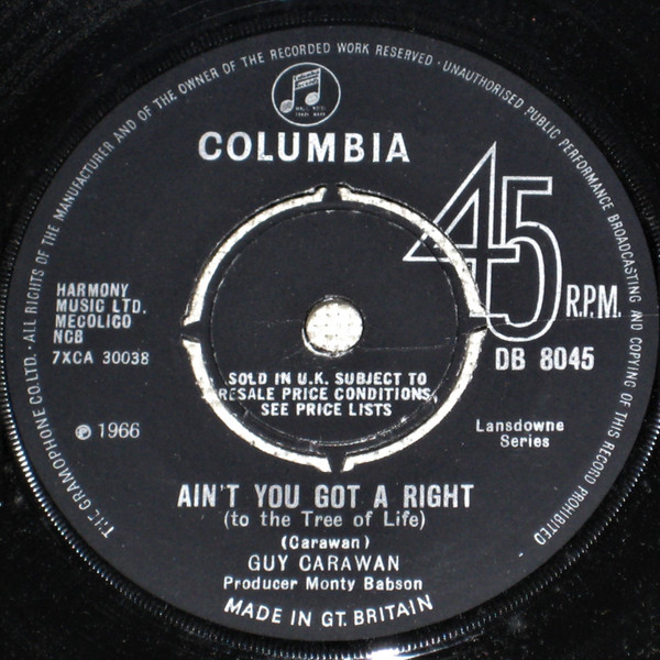 Ain't You Got A Right (To The Tree Of Life)