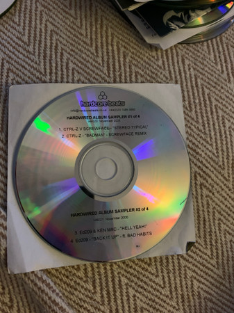HARDWIRED ALBUM SAMPLER #1 of 4 and #2 of 4