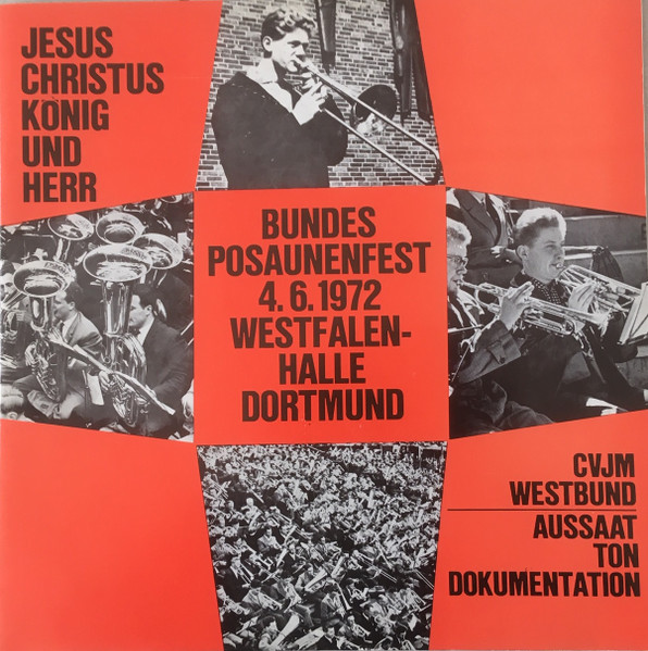 Bundesposaunenfest 4. 6. 1972 Westfalen-Halle Dortmund