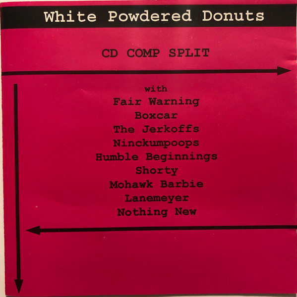 White Powdered Donuts