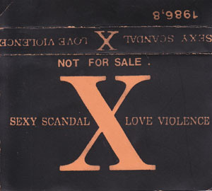 Sexy Scandal Love Violence 1986.8.2 大阪センサスホール