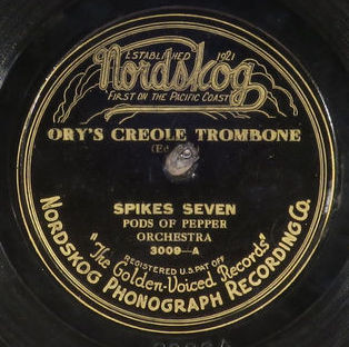 Ory's Creole Trombone / Society Blues