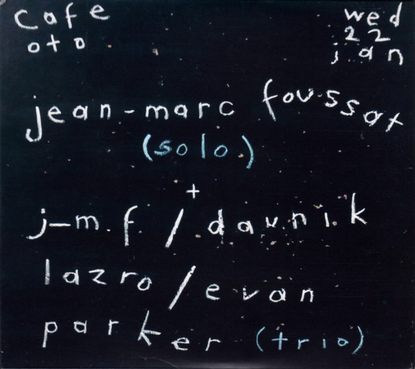 Café Oto, London, The 22th Of January 2020
