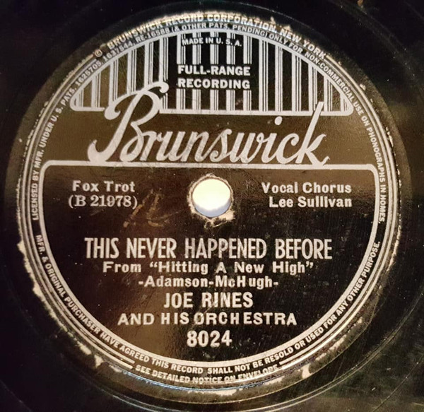 This Never Happened Before / Let's Give Love Another Chance