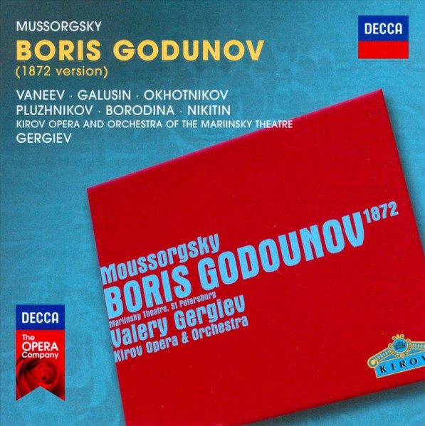 Boris Godunov (1872 Version)