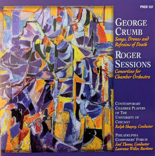 Songs, Drones And Refrains Of Death / Concertino For Chamber Orchestra