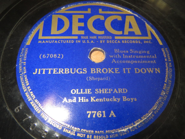 Jitterbugs Broke It Down / Little Girl