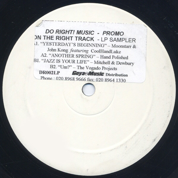 On The Right Track - LP Sampler