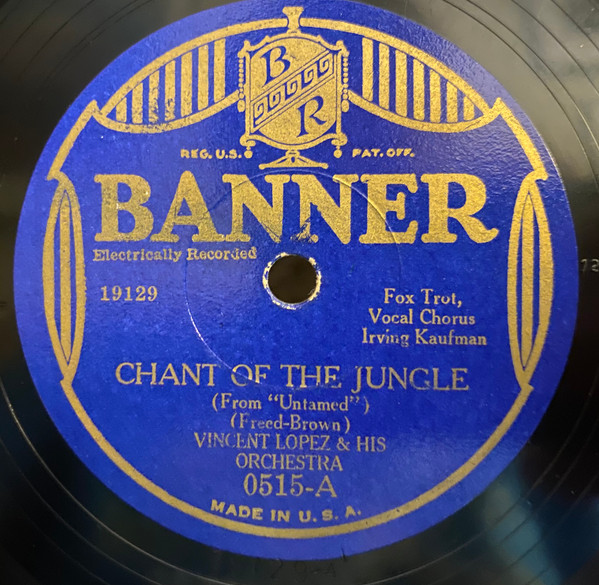 Chant Of The Jungle / Will You Think Of Me As I Think Of You
