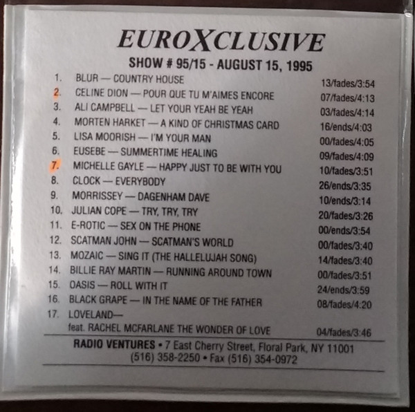EuroXclusive - Show # 95/15