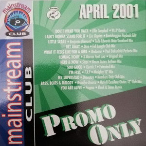 Promo Only Mainstream Club: April 2001