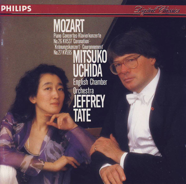 Piano Concertos = Klavierkonzerte No. 26 KV537 "Coronation" = "Krönungskonzert" = "Couronnement" • No. 27 KV595