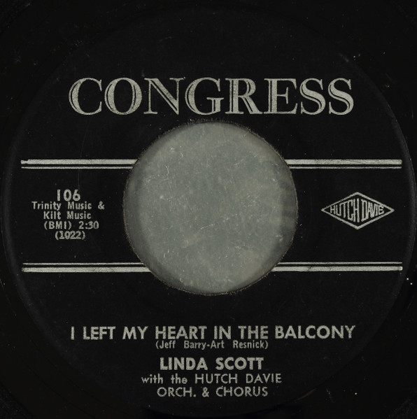 I Left My Heart On The Balcony / Lopsided Love Affair