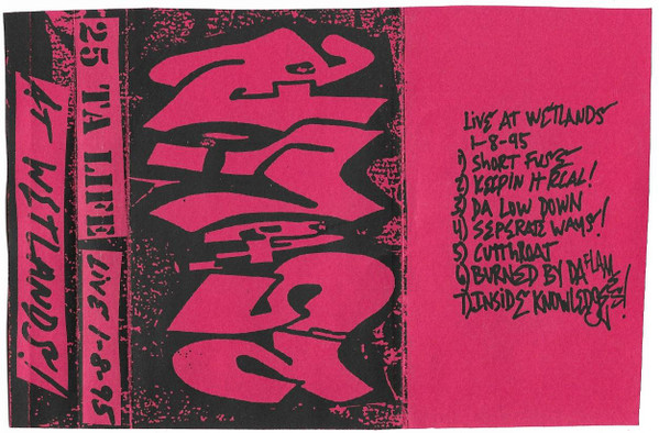 Live 1-8-95 At Wetlands