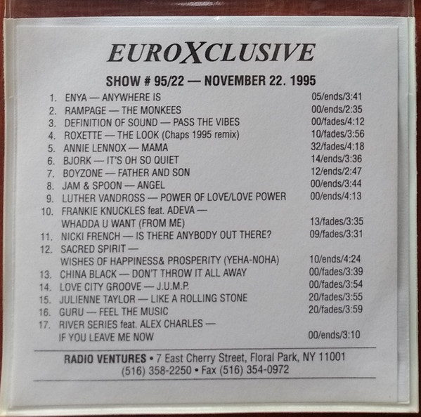 EuroXclusive - Show # 95/22
