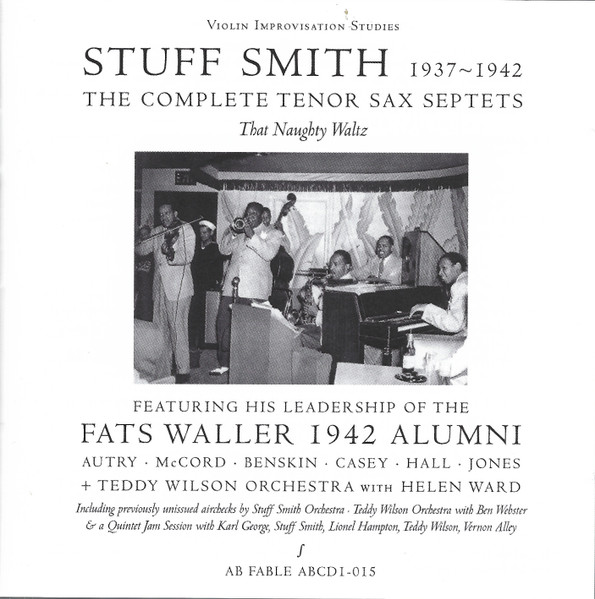 1937-1942 The Complete Tenor Sax Septets