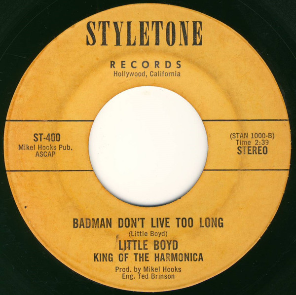 Badman Don't Live Too Long / I've Got My Ticket