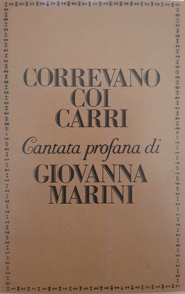 Correvano Coi Carri